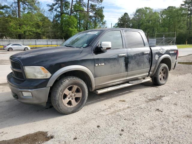 1D3HV13P89S737409 - 2009 DODGE RAM 1500 BLACK photo 1