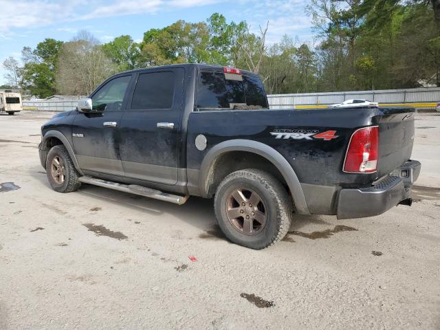 1D3HV13P89S737409 - 2009 DODGE RAM 1500 BLACK photo 2