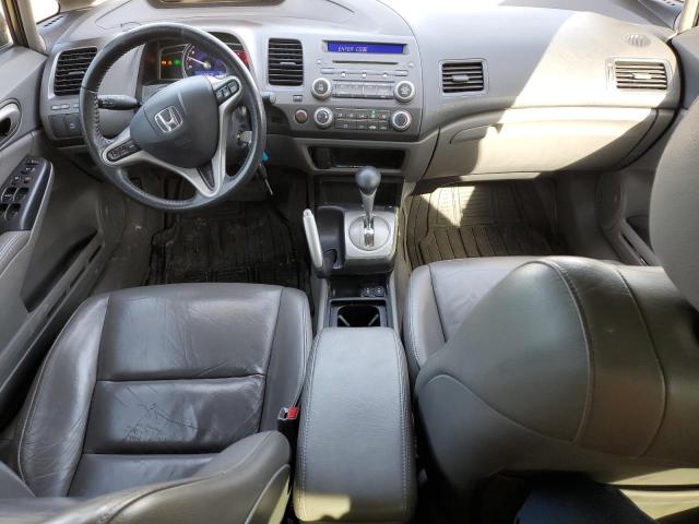 2HGFA16069H017092 - 2009 HONDA CIVIC EXL ყავისფერი ფოტო 8