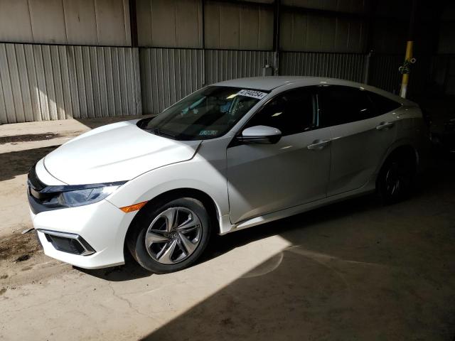 2HGFC2F65LH512962 - 2020 HONDA CIVIC LX WHITE photo 1