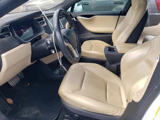 5YJSA1E40FF101783 - 2015 TESLA MODEL S თეთრი ფოტო 7