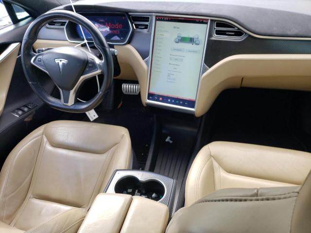 5YJSA1E40FF101783 - 2015 TESLA MODEL S თეთრი ფოტო 8