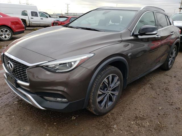 SJKCH5CR4JA041088 - 2018 INFINITI QX30 BASE BROWN photo 1