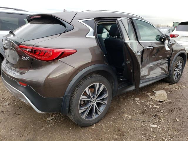 SJKCH5CR4JA041088 - 2018 INFINITI QX30 BASE BROWN photo 3