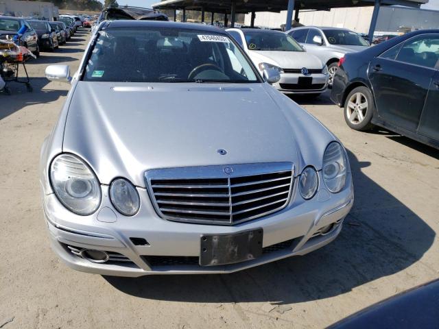 WDBUF90X38B238733 - 2008 MERCEDES-BENZ E 550 4MATIC SILVER photo 5