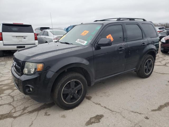 1FMCU0D7XBKC58196 - 2011 FORD ESCAPE XLT BLACK photo 1