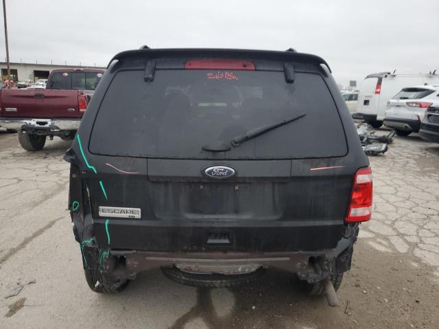 1FMCU0D7XBKC58196 - 2011 FORD ESCAPE XLT BLACK photo 6