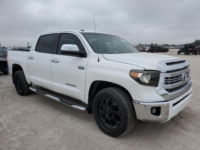 5TFFW5F19HX213389 - 2017 TOYOTA TUNDRA CREWMAX LIMITED WHITE photo 4