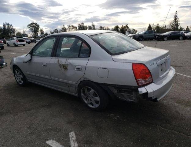 KMHDN46D84U716918 - 2004 HYUNDAI ELANTRA GLS SILVER photo 2