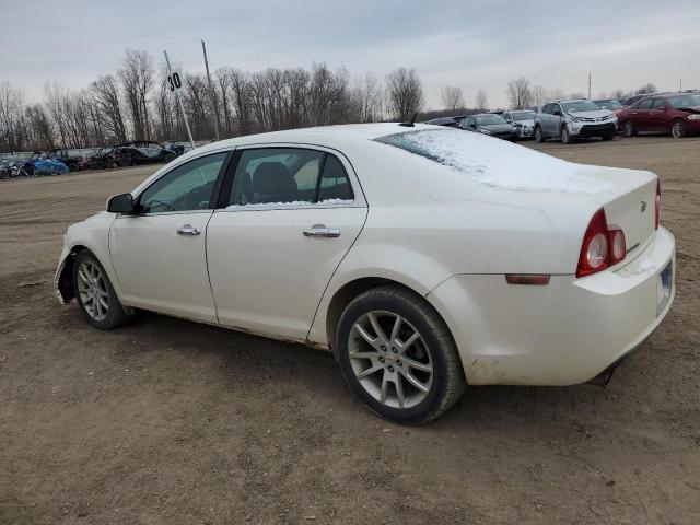 1G1ZE5E78BF334006 - 2011 CHEVROLET MALIBU LTZ WHITE photo 2