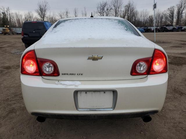 1G1ZE5E78BF334006 - 2011 CHEVROLET MALIBU LTZ WHITE photo 6