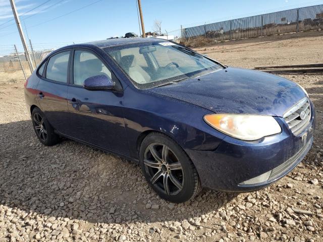 KMHDU46D57U105378 - 2007 HYUNDAI ELANTRA GLS BLUE photo 4