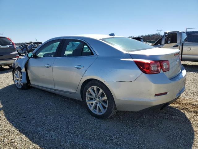 1G11H5SA2DF321307 - 2013 CHEVROLET MALIBU LTZ SILVER photo 2