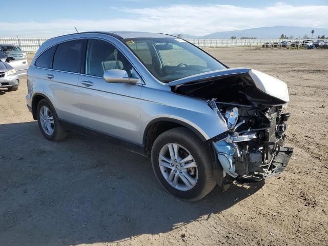 JHLRE3H71AC009935 - 2010 HONDA CR-V EXL SILVER photo 4