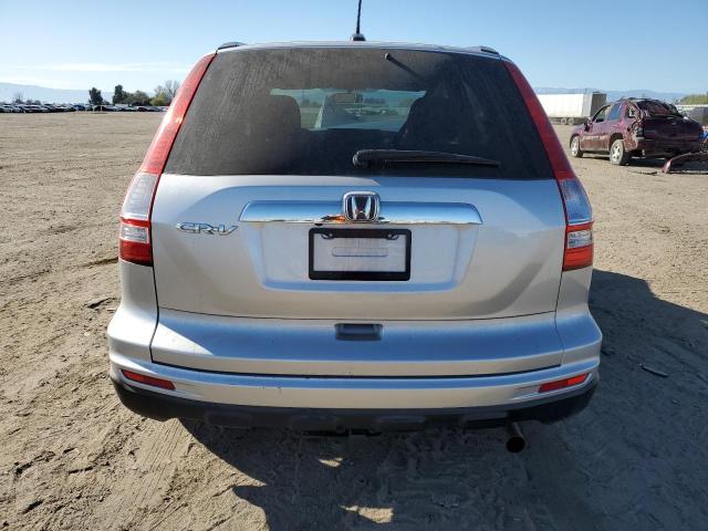 JHLRE3H71AC009935 - 2010 HONDA CR-V EXL SILVER photo 6