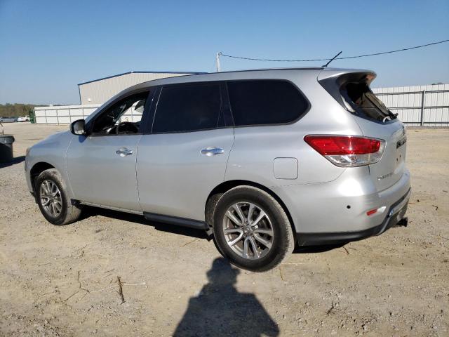5N1AR2MN9EC621024 - 2014 NISSAN PATHFINDER S SILVER photo 2