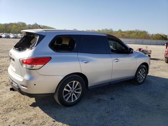 5N1AR2MN9EC621024 - 2014 NISSAN PATHFINDER S SILVER photo 3