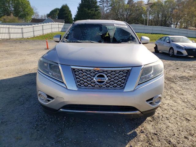 5N1AR2MN9EC621024 - 2014 NISSAN PATHFINDER S SILVER photo 5