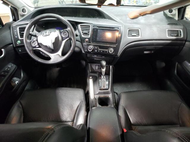 2HGFB2F99EH515590 - 2014 HONDA CIVIC EXL შავი ფოტო 8