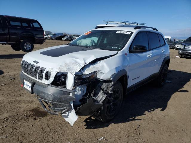 1C4PJMBXXND523622 - 2022 JEEP CHEROKEE TRAILHAWK WHITE photo 1