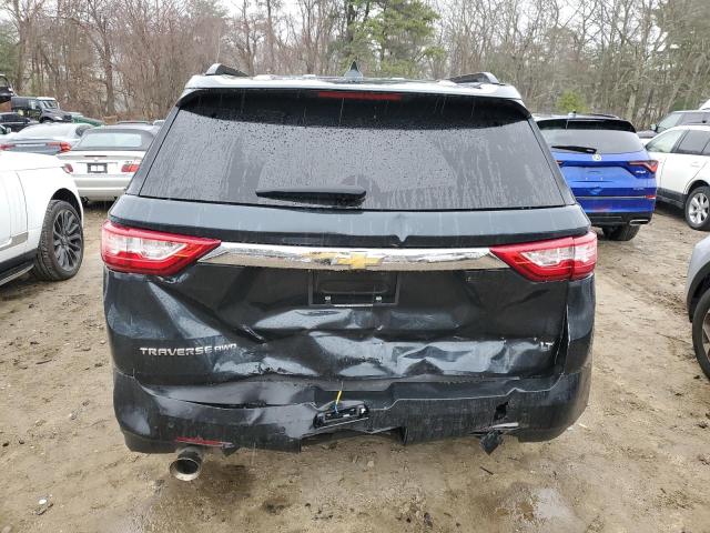 1GNEVHKW8LJ186416 - 2020 CHEVROLET TRAVERSE LT BLACK photo 6