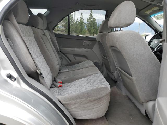 KNDJD735X85799535 - 2008 KIA SORENTO EX SILVER photo 10