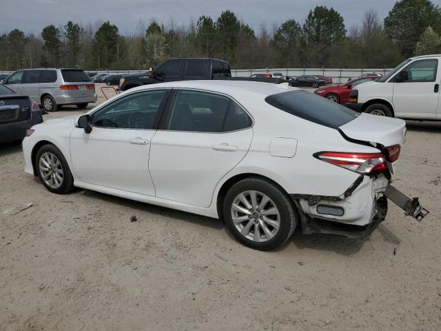 4T1B11HK0KU854091 - 2019 TOYOTA CAMRY L WHITE photo 2