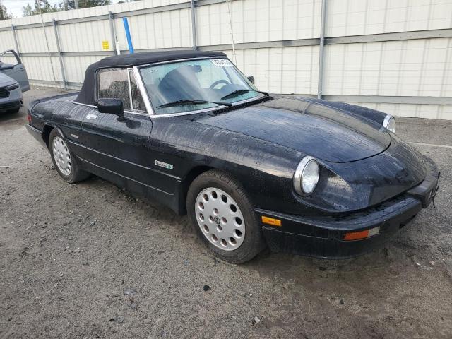 ZARBA12TXL6001912 - 1990 ALFA ROMEO SPIDER QUADRIFOGLIO BLACK photo 4