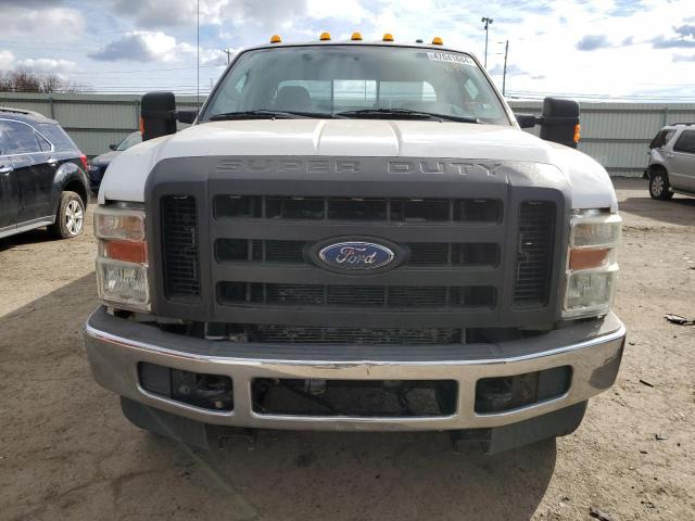 1FTWX31518ED05586 - 2008 FORD F350 SRW SUPER DUTY WHITE photo 5