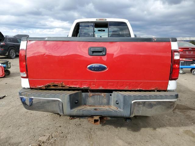 1FTWX31518ED05586 - 2008 FORD F350 SRW SUPER DUTY WHITE photo 6