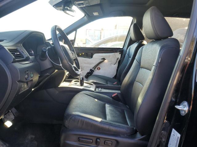 5FNYF8H58NB013877 - 2022 HONDA PASSPORT EXL BLACK photo 7