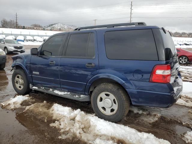 1FMFU16508LA15661 - 2008 FORD EXPEDITION XLT BLUE photo 2