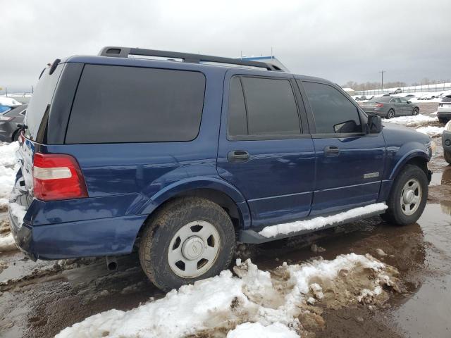 1FMFU16508LA15661 - 2008 FORD EXPEDITION XLT BLUE photo 3