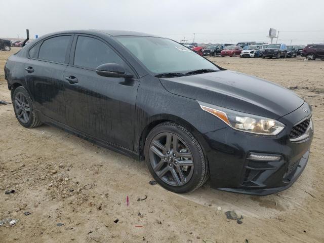 3KPF34AD5ME423471 - 2021 KIA FORTE GT LINE BLACK photo 4