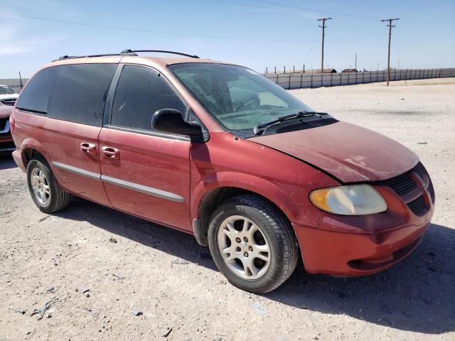 1D8GP45R04B555079 - 2004 DODGE CARAVAN SXT RED photo 4