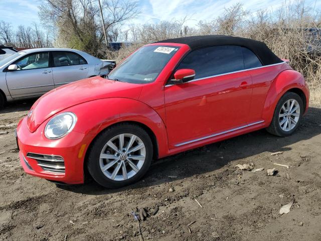 3VW517AT9HM816313 - 2017 VOLKSWAGEN BEETLE S/SE RED photo 1