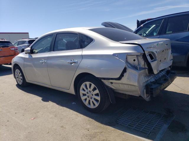 3N1AB7AP6EY251110 - 2014 NISSAN SENTRA S SILVER photo 2