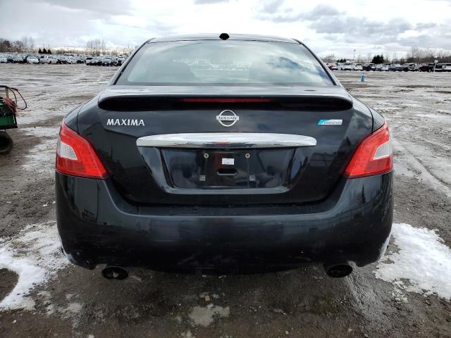 1N4AA5AP2AC863656 - 2010 NISSAN MAXIMA S BLACK photo 6