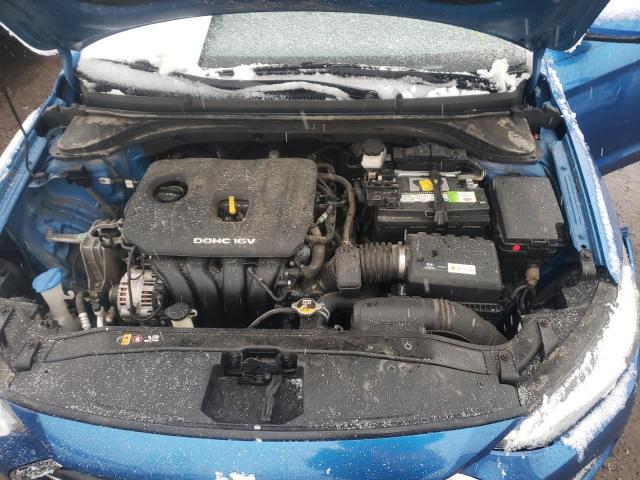 5NPD84LF6HH045427 - 2017 HYUNDAI ELANTRA SE BLUE photo 11