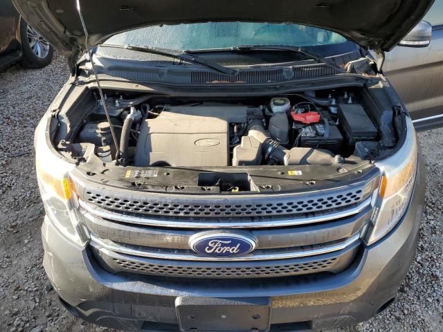 1FM5K7F85FGB71327 - 2015 FORD EXPLORER LIMITED GRAY photo 11