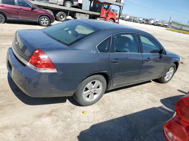 2G1WT58N289125364 - 2008 CHEVROLET IMPALA LT CHARCOAL photo 3