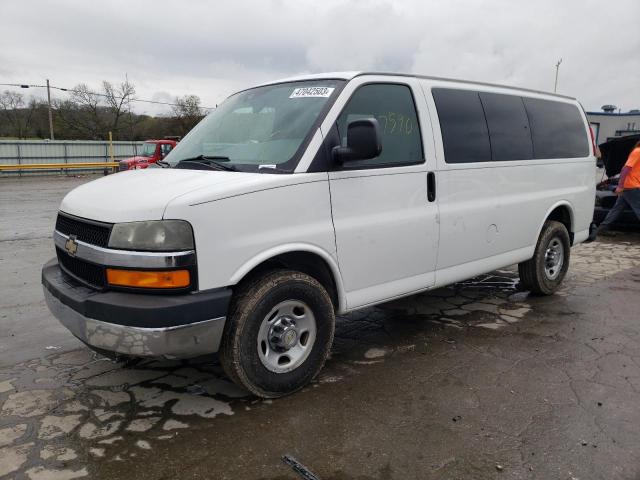 1GAZGYFG4B1131668 - 2011 CHEVROLET EXPRESS G3 LT WHITE photo 1