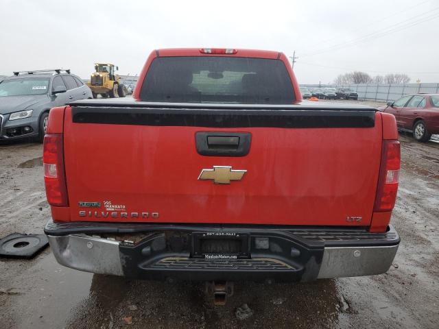 3GCRKTE35AG111971 - 2010 CHEVROLET SILVERADO K1500 LTZ RED photo 6