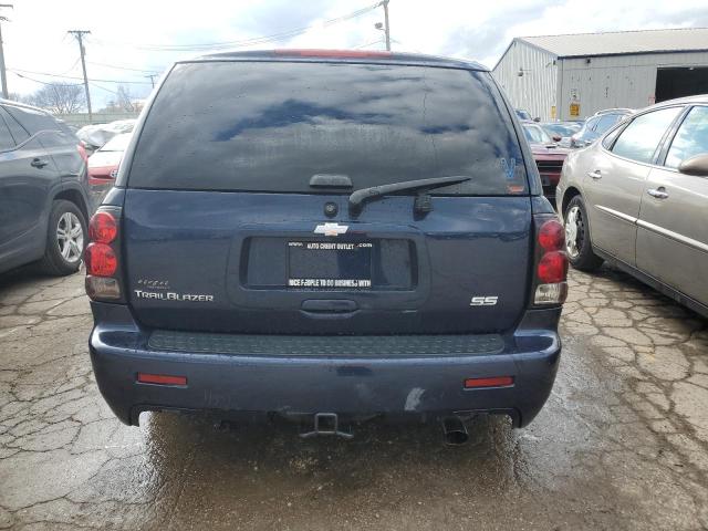 1GNET13H282184045 - 2008 CHEVROLET TRAILBLAZE SS BLUE photo 6