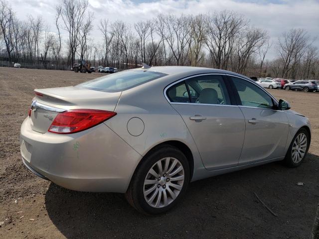 W04GN5EC7B1131045 - 2011 BUICK REGAL CXL GOLD photo 3