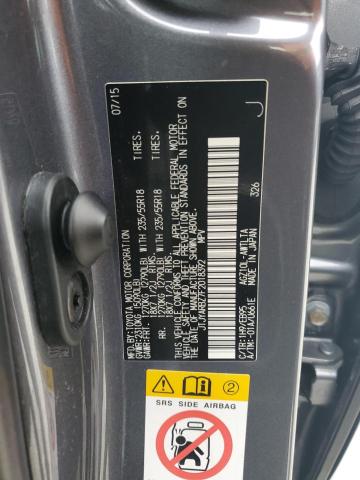 JTJYARBZ7F2018392 - 2015 LEXUS NX 200T GRAY photo 13