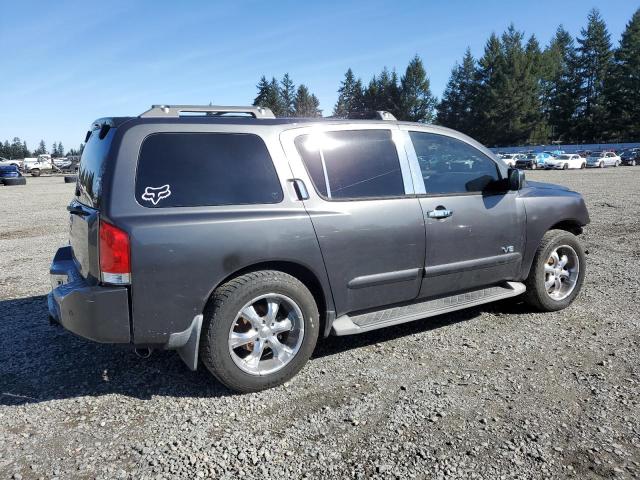 5N1AA08AX5N701780 - 2005 NISSAN ARMADA SE GRAY photo 3