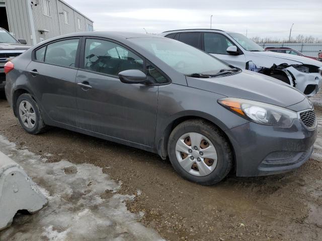 KNAFK4A61E5096498 - 2014 KIA FORTE LX GRAY photo 4