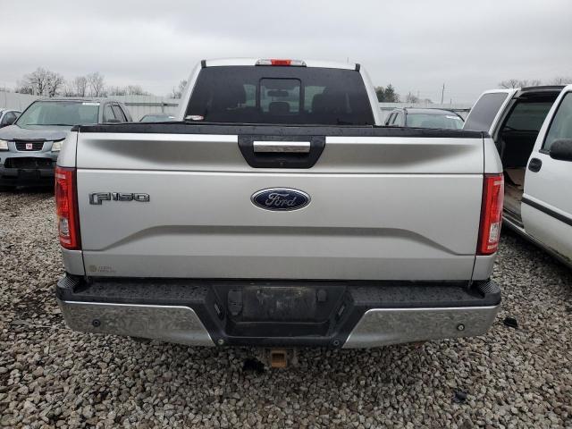 1FTEX1EP2FFD11982 - 2015 FORD F150 SUPER CAB GRAY photo 6