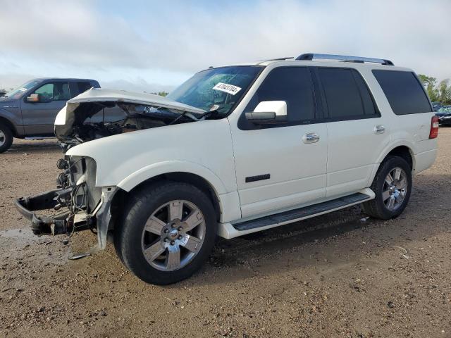 1FMFU19527LA88699 - 2007 FORD EXPEDITION LIMITED WHITE photo 1
